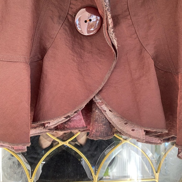 Fitted Jacket With Ruffles - Picture 8 of 10